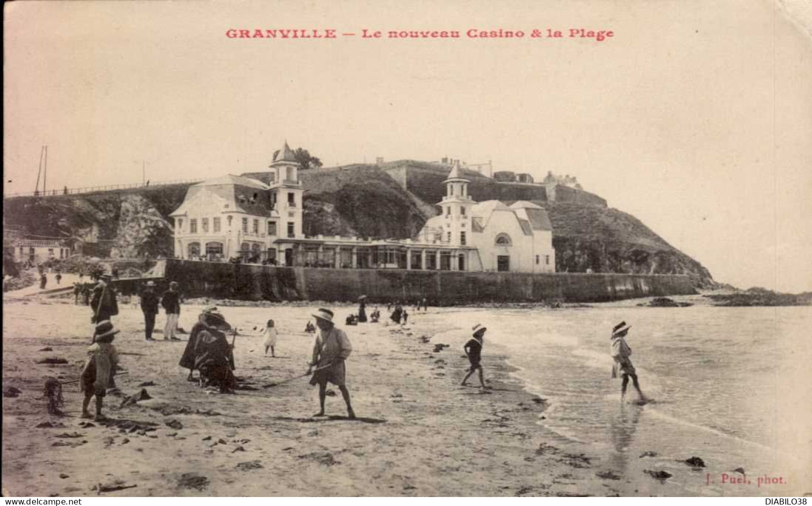 GRANVILLE    ( MANCHE )  LE NOUVEAU CASINO & LA PLAGE - Granville
