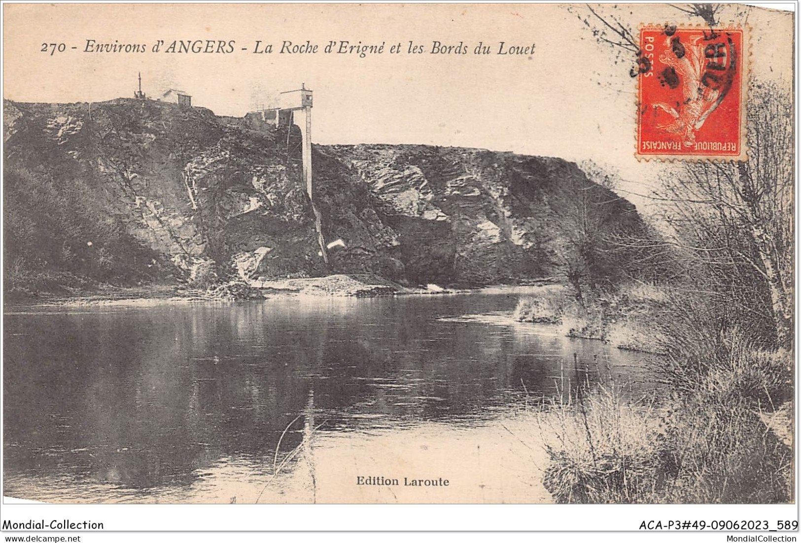 ACAP3-49-0298 - ANGERS - La Roche D'Erigne Et Les Bords Du Louet     - Angers