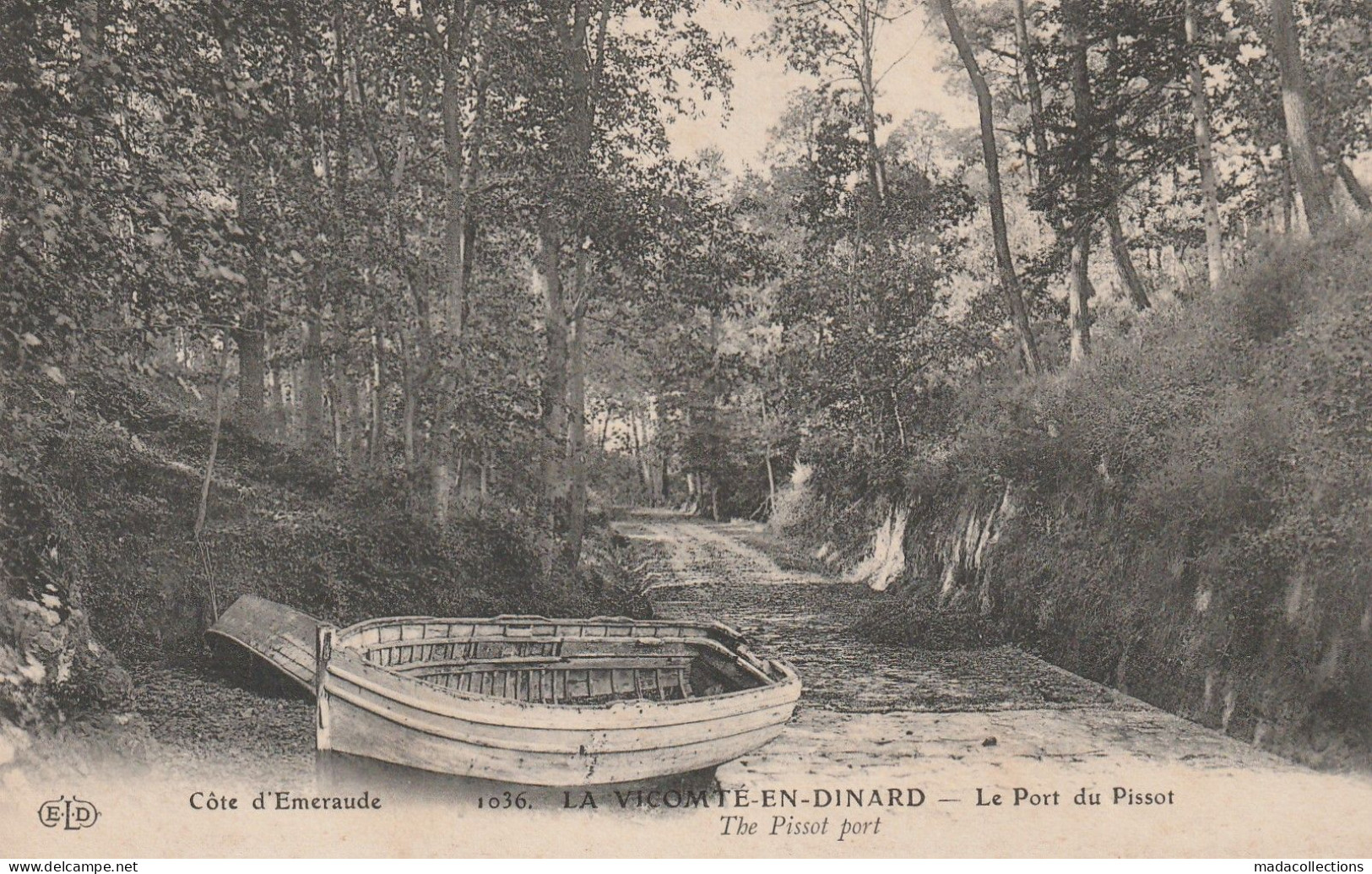 Dinard (35 - Ille Et Vilaine) La Vicomté . Le Port Du Pissot - Dinard