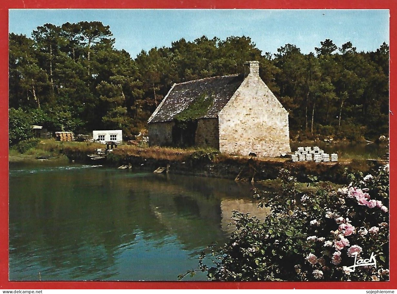 Baden (56) Ancien Moulin De Pomper à Marée 2scans - Andere & Zonder Classificatie