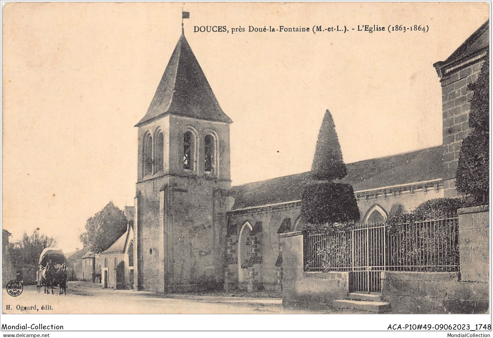 ACAP10-49-0878 - DOUCE - L'Eglise  - Doue La Fontaine