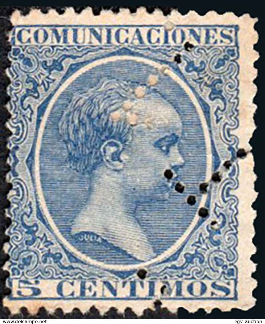 Madrid - Perforado - Edi * 215 - "T.1." (Telégrafos) - Unused Stamps