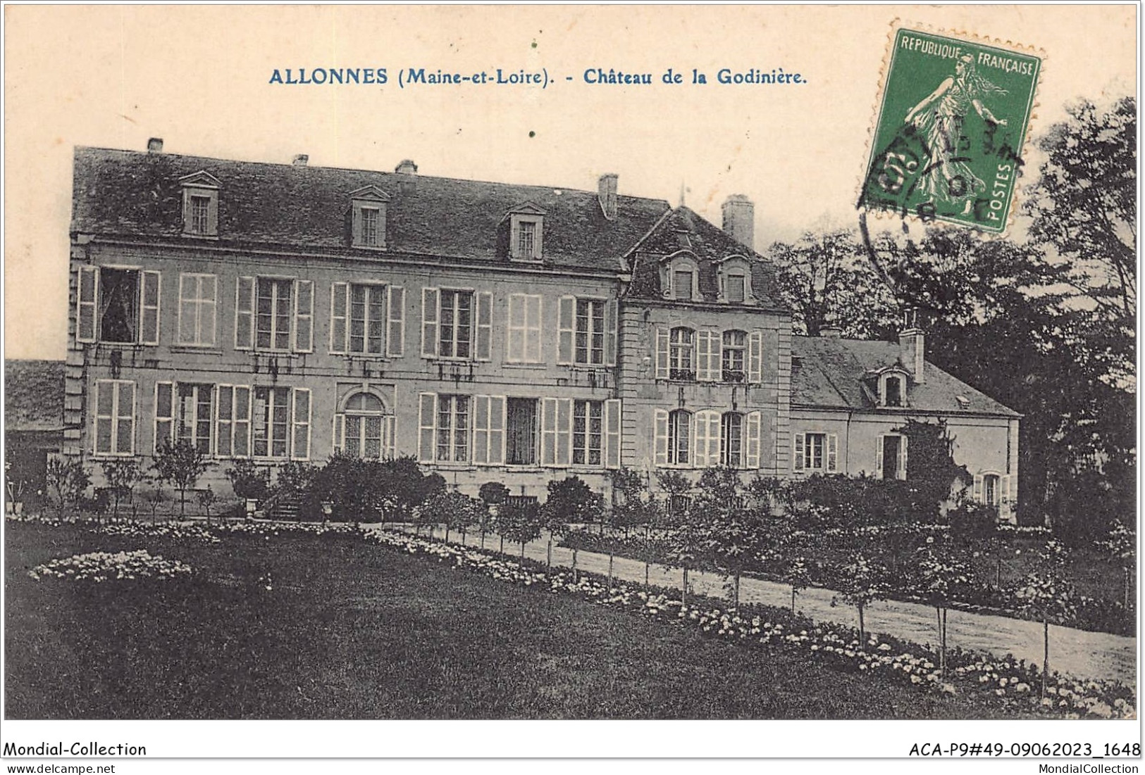 ACAP9-49-0828 - ALLONNES - Chateau De La Godiniere - Allonnes