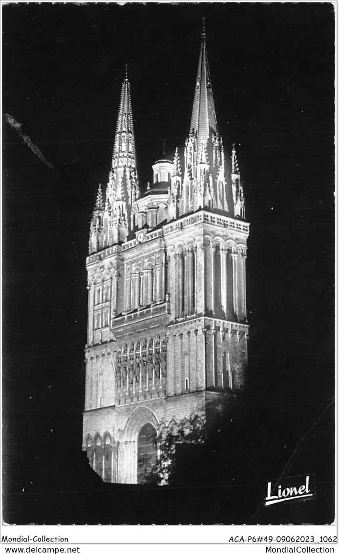 ACAP6-49-0535 - ANGERS - La Cathedrale Illuminée - Angers