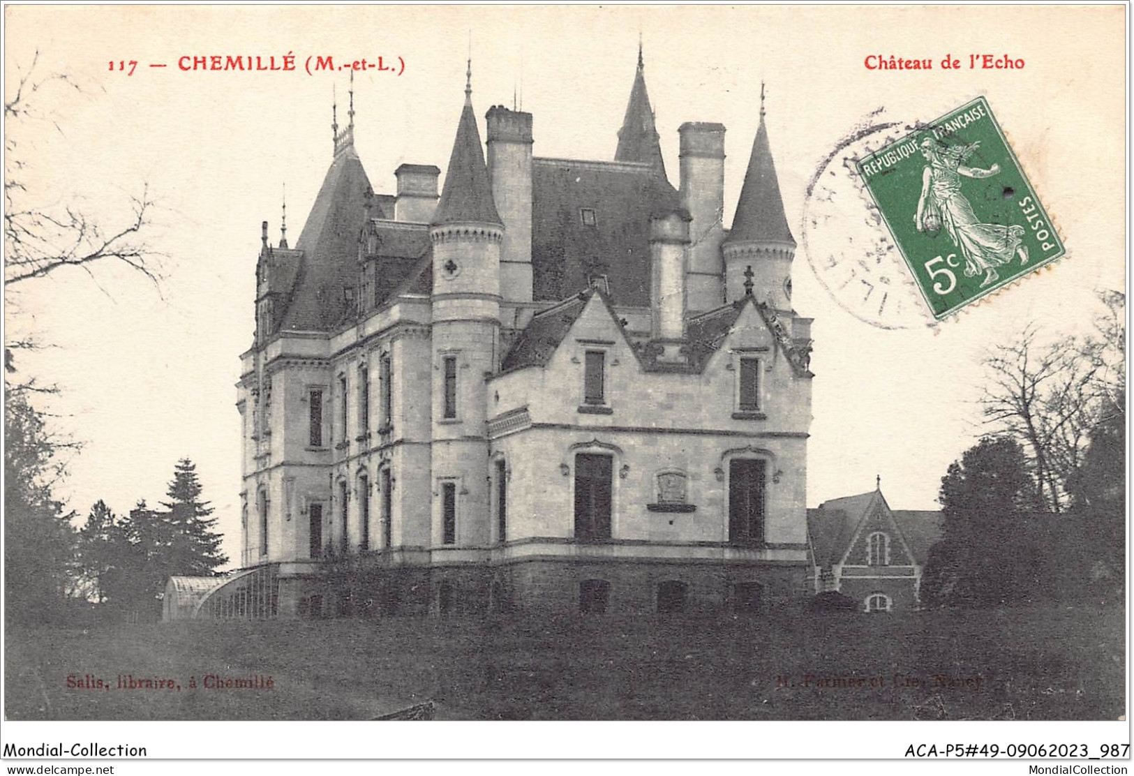 ACAP5-49-0497 - CHEMILLE - Chateau De L'Echo  - Chemille