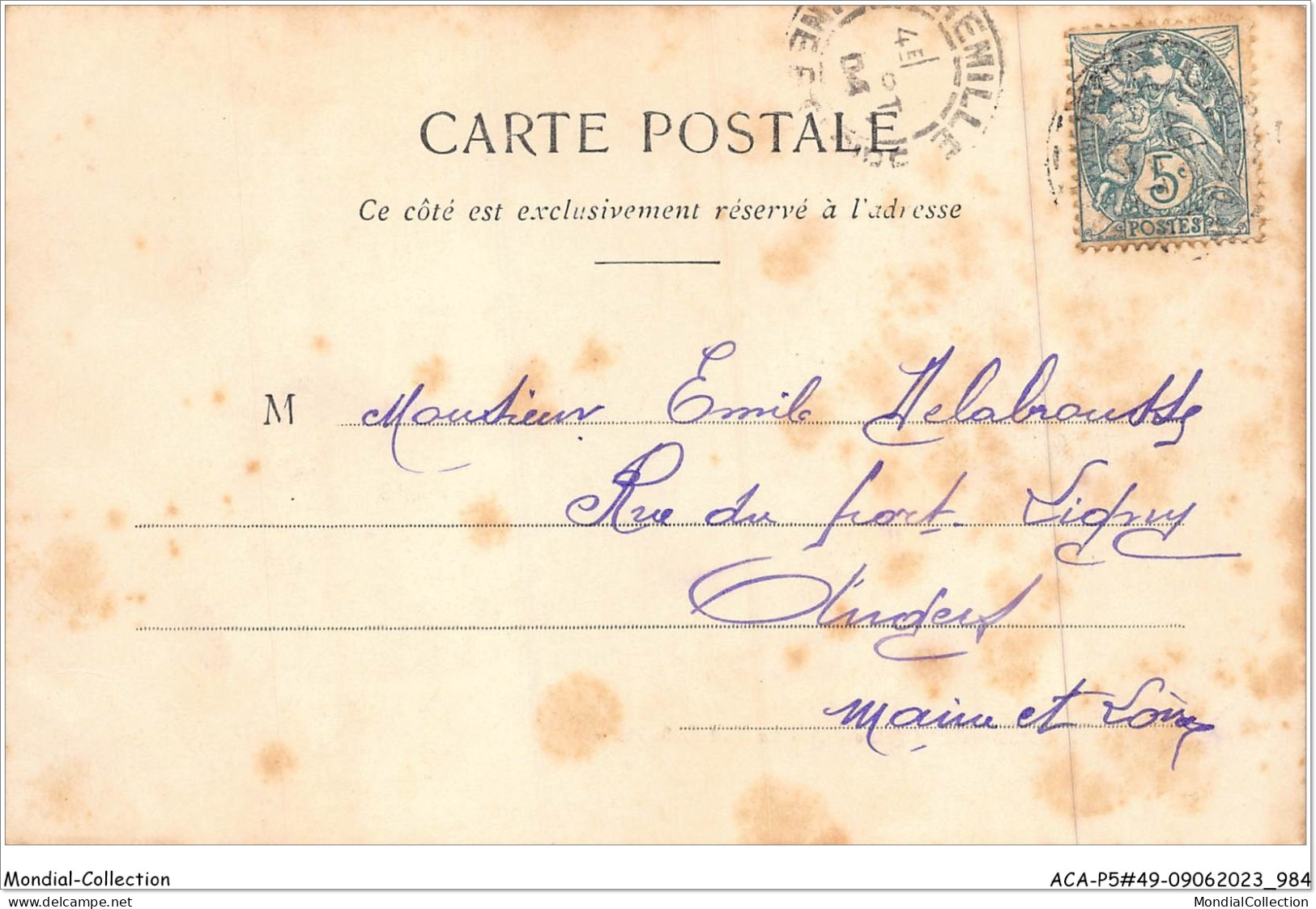 ACAP5-49-0495 - CHEMILLE - Le Mail De St Pierre  - Chemille