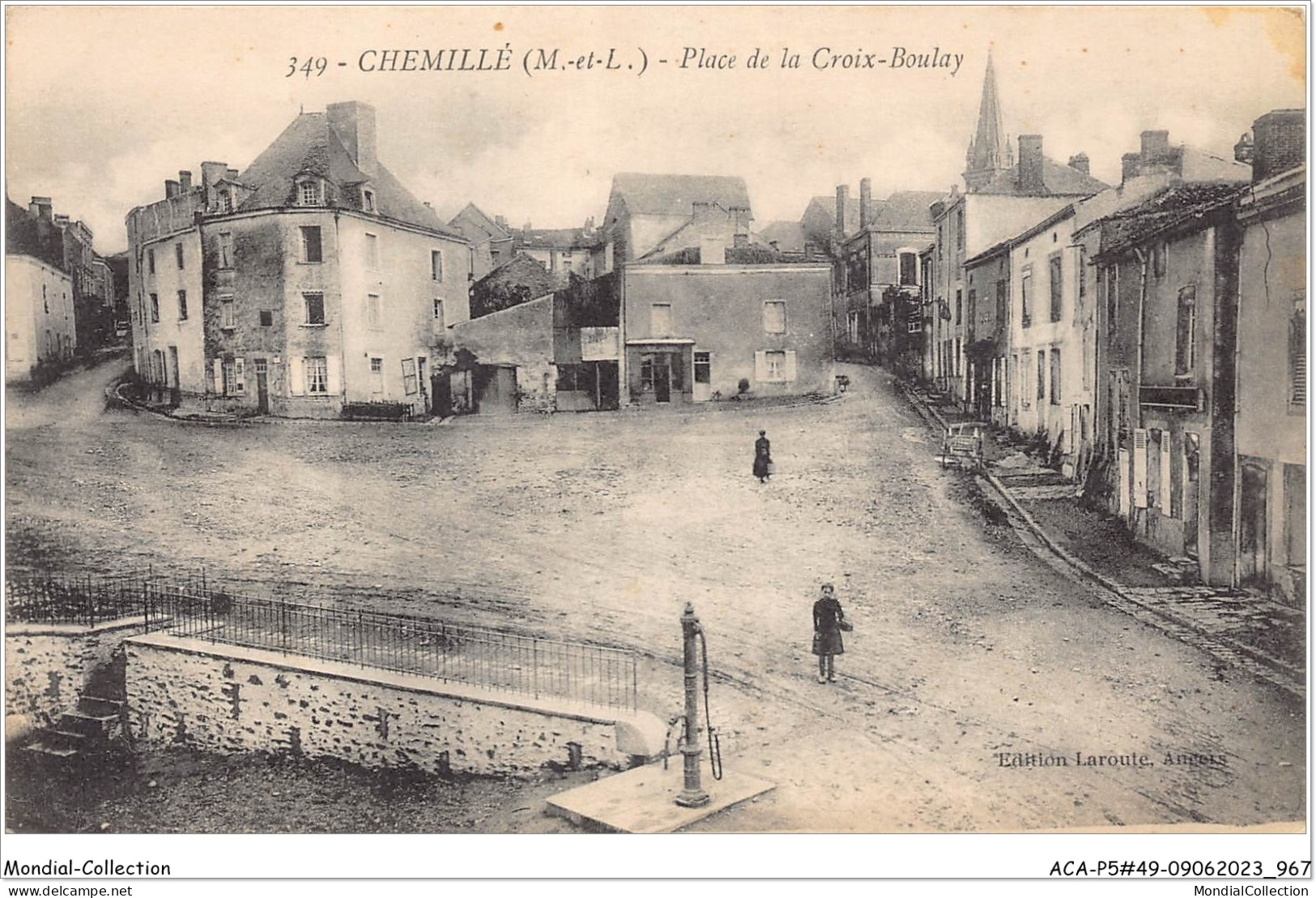 ACAP5-49-0487 - CHEMILLE - Place De La Croix-Boulay - Chemille