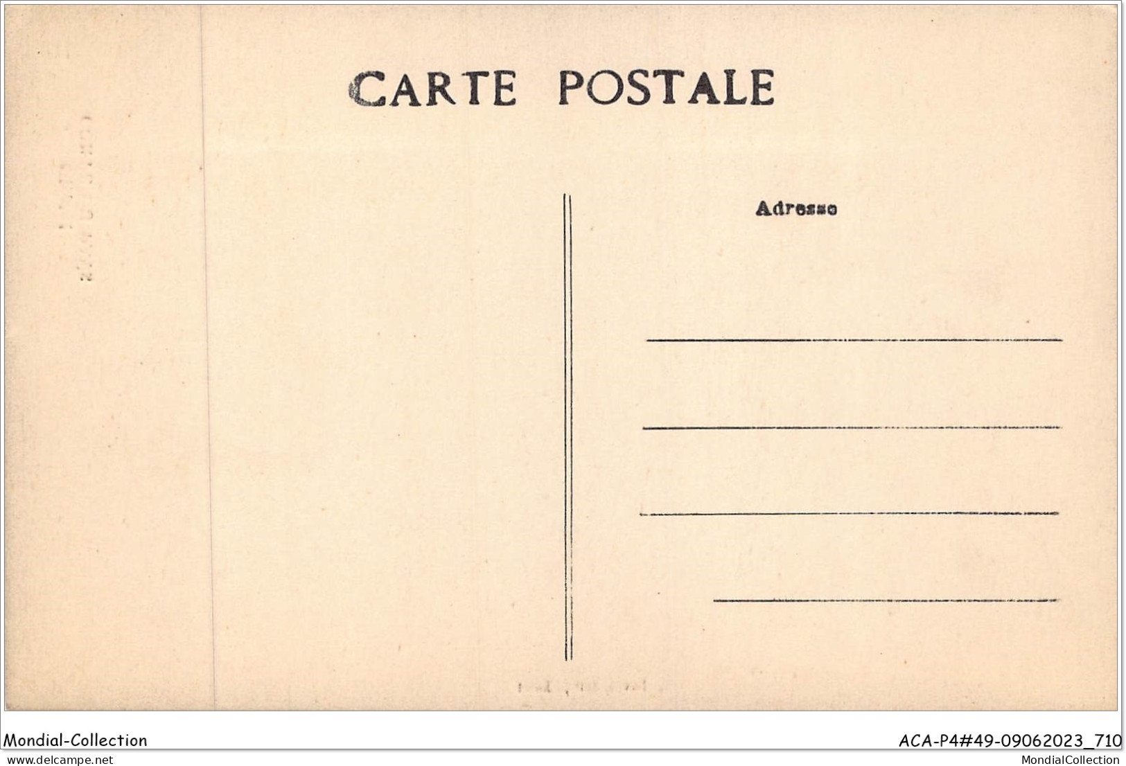 ACAP4-49-0358 - CHOLET - Coiffe Du Pays  - Cholet