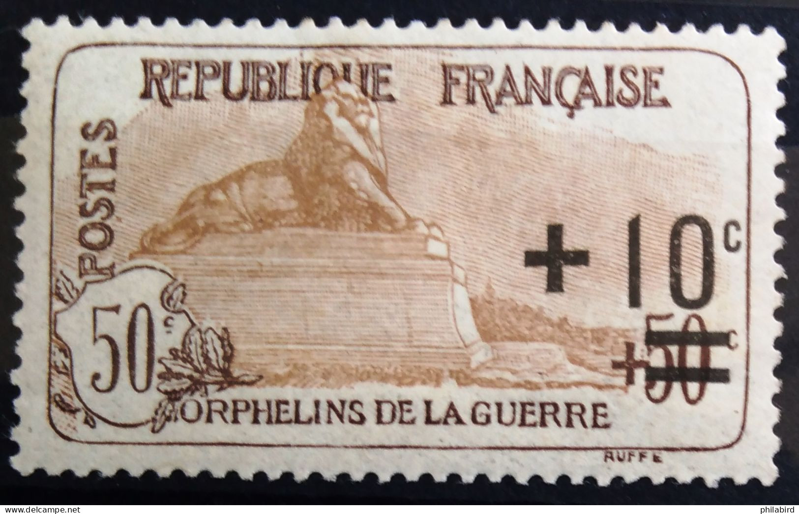 FRANCE                           N° 167                     NEUF*          Cote : 27 € - Unused Stamps