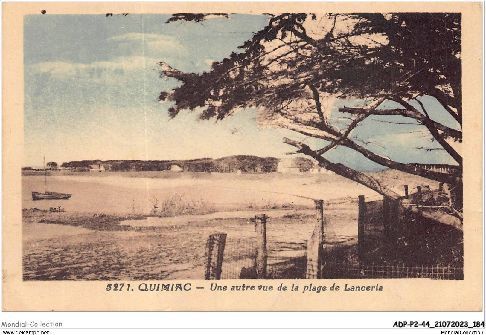 ADPP2-44-0186 - QUIMIAC - Une Autre Vue De La Plage De Lanceria - Mesquer Quimiac