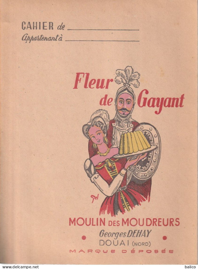 Protège-cahier - Fleur De Gayant - Autres & Non Classés