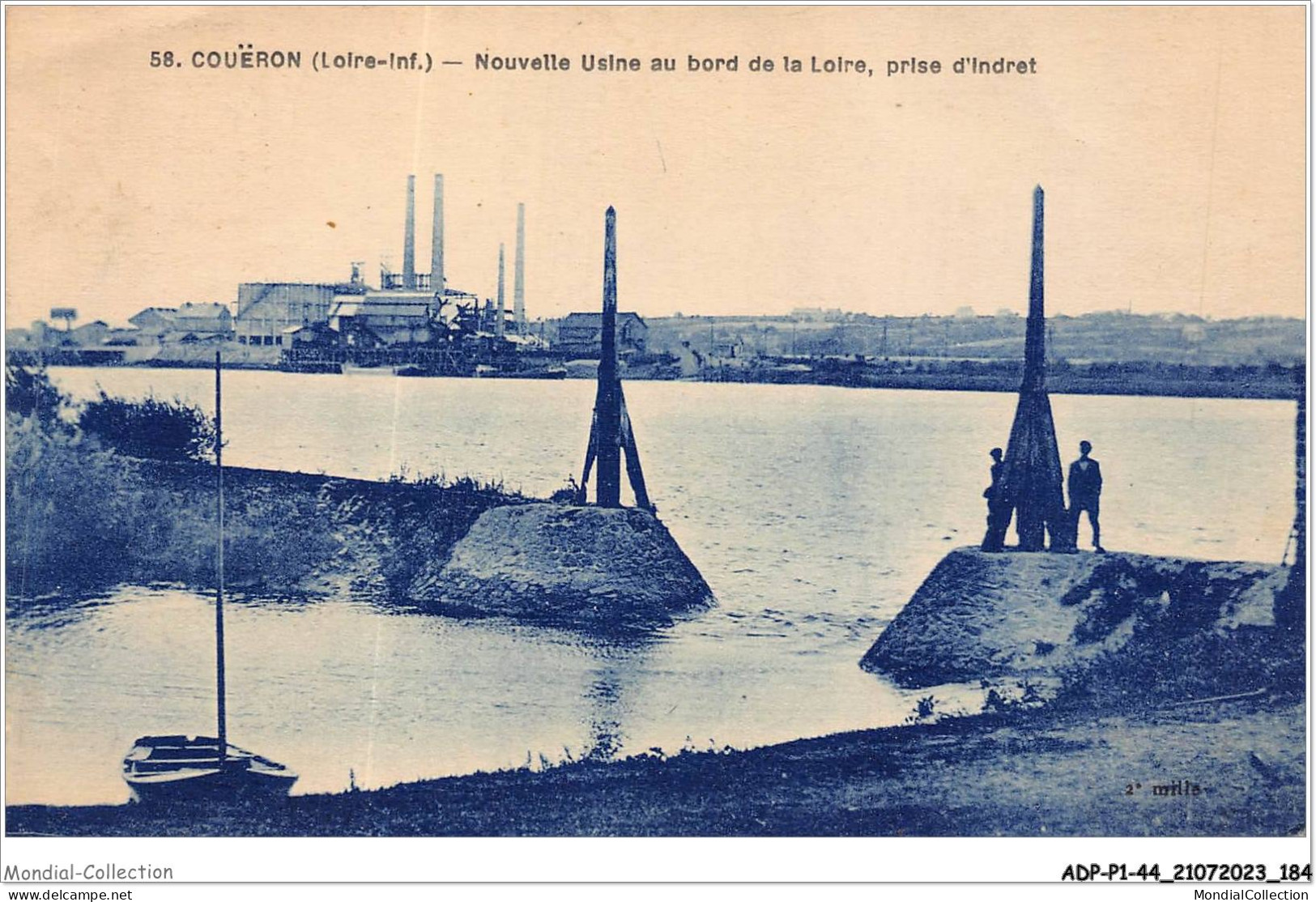 ADPP1-44-0093 - COUËRON - Nouuvelle Usine Au Bord De La Loire Prise D'indret - Sonstige & Ohne Zuordnung