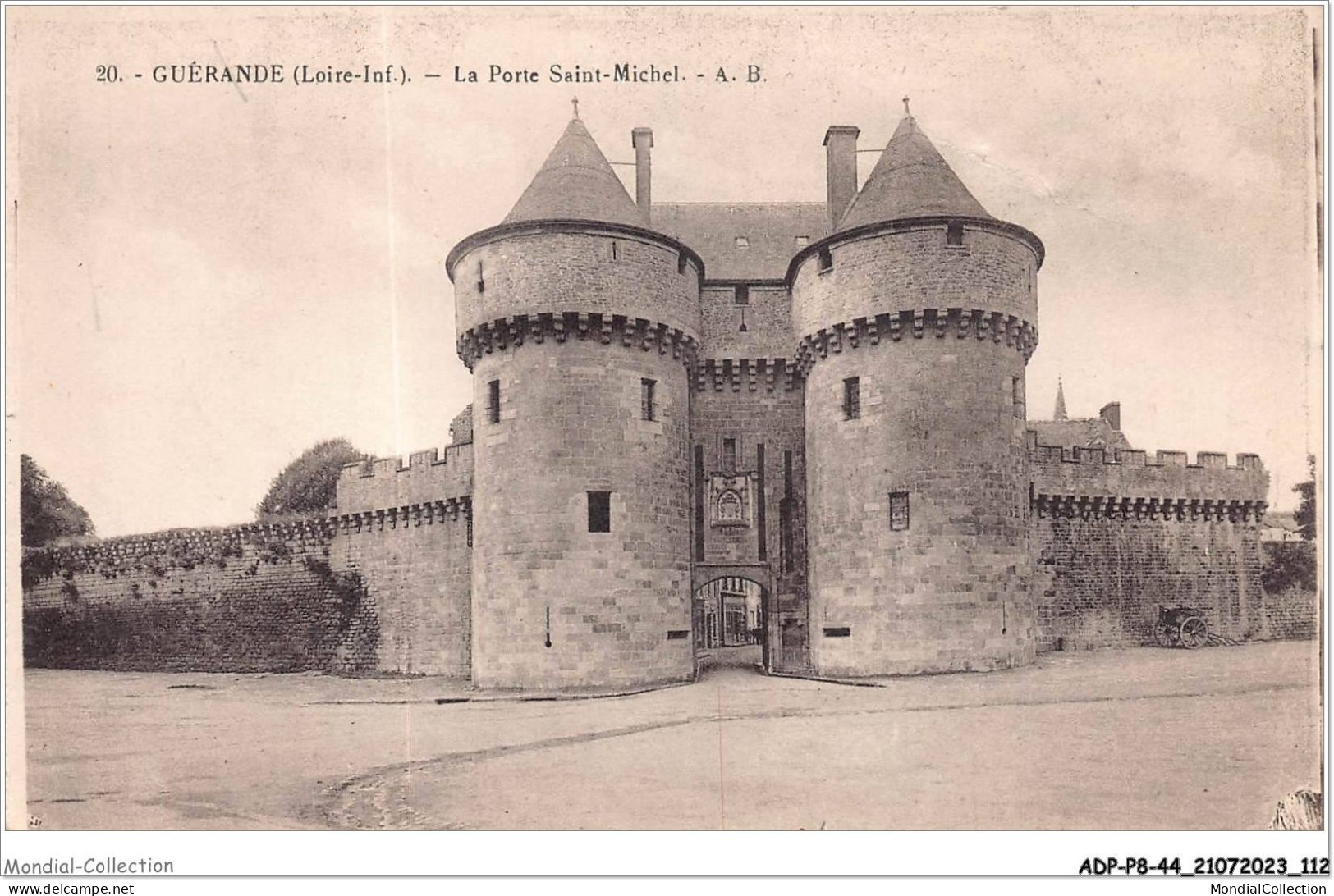 ADPP8-44-0727 - GUERANDE - La Porte Saint-michel - Guérande