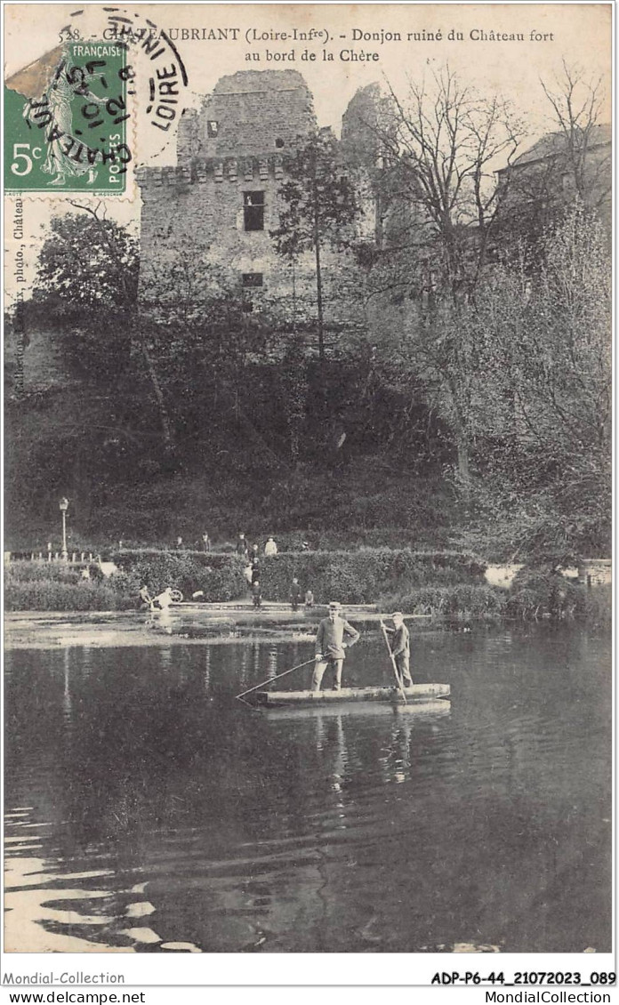 ADPP6-44-0515 - CHATEAUBRIANT - Donjon Ruiné Du Château Fort - Châteaubriant