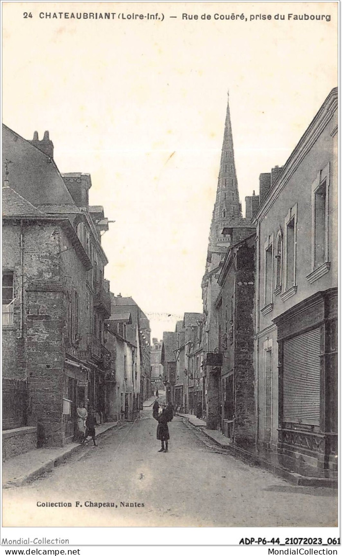 ADPP6-44-0501 - CHATEAUBRIANT - Route De Couëré - Prise Du Faubourg - Châteaubriant