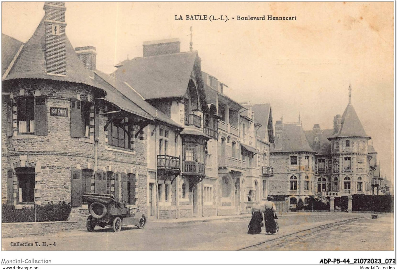 ADPP5-44-0413 - LA BAULE - Boulevard Hennecart - La Baule-Escoublac