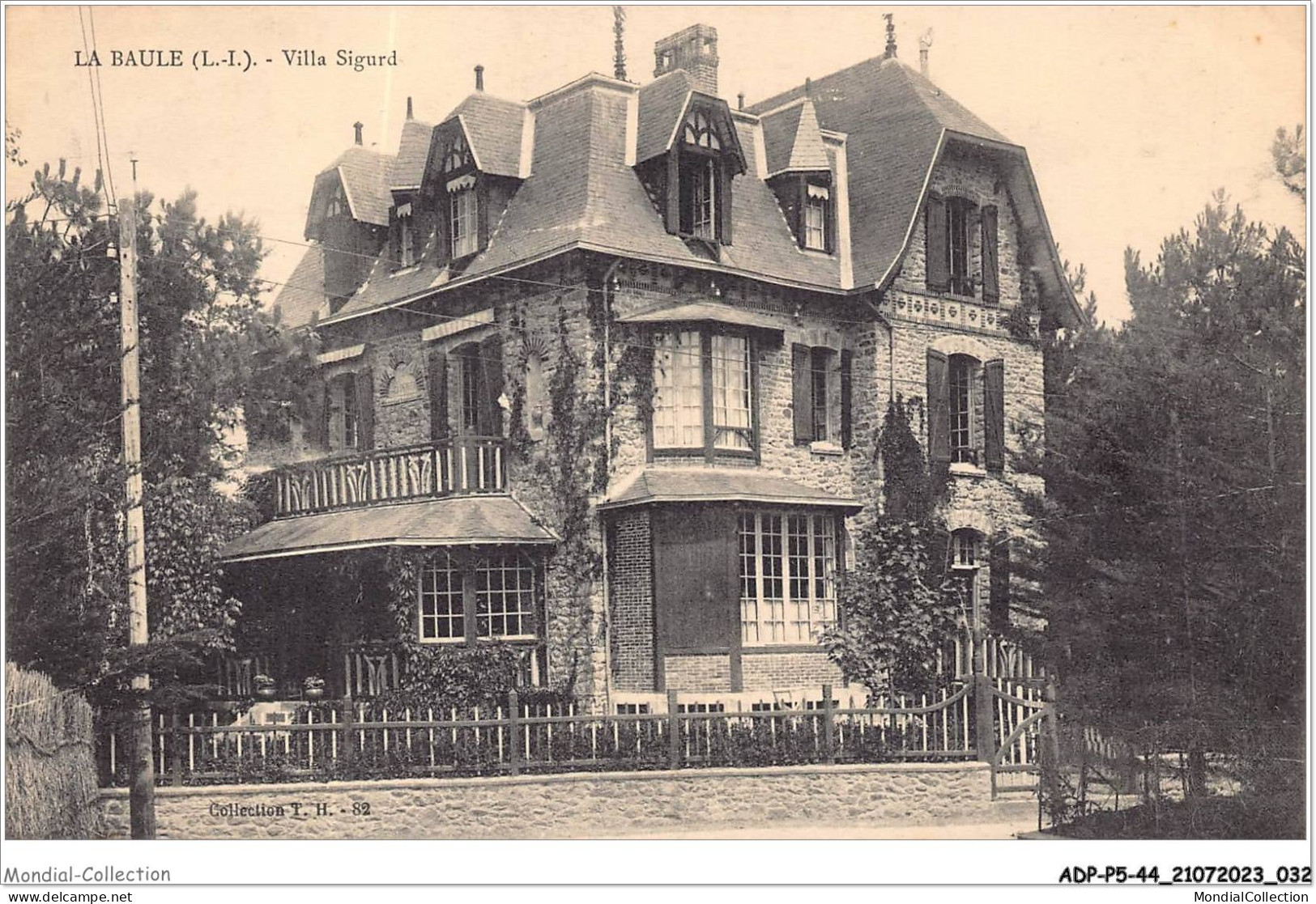 ADPP5-44-0393 - LA BAULE - Villa Sigurd - La Baule-Escoublac