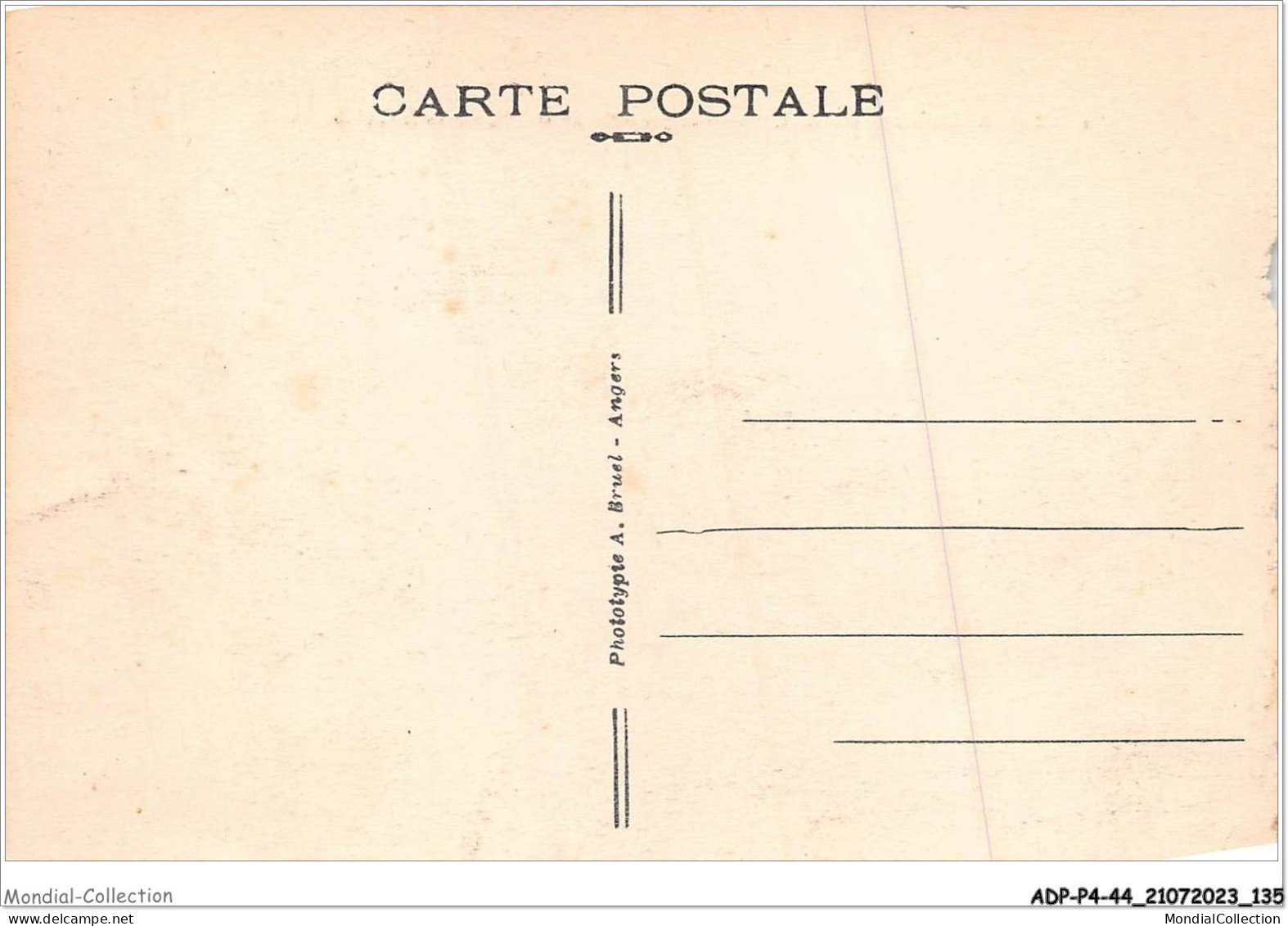 ADPP4-44-0355 - LA BAULE-sur-MER - Vue Générale De La Plage Vers Le Casino - La Baule-Escoublac