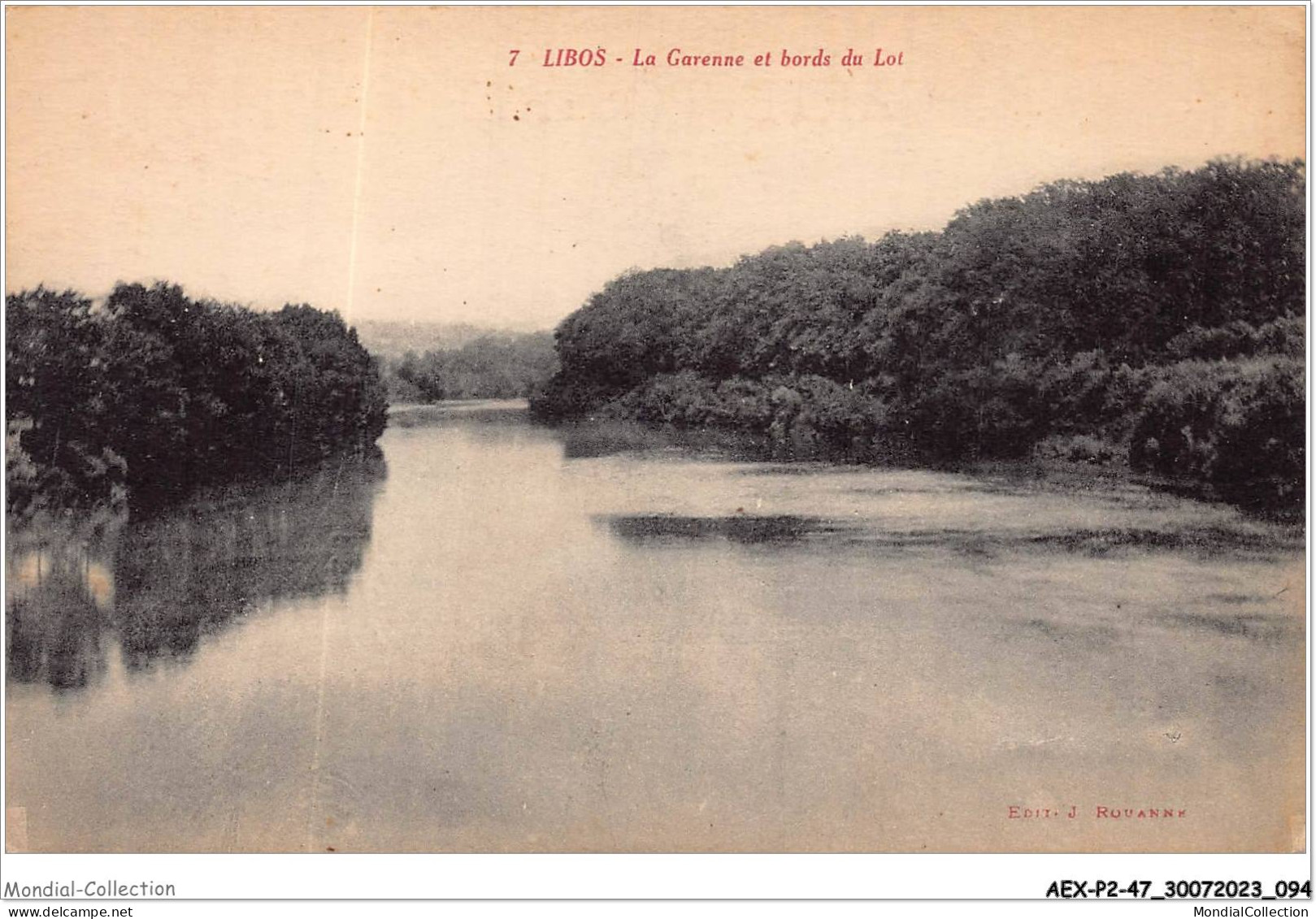 AEXP2-47-0137 - LIBOS - La Garenne Et Bords Du Lot  - Libos