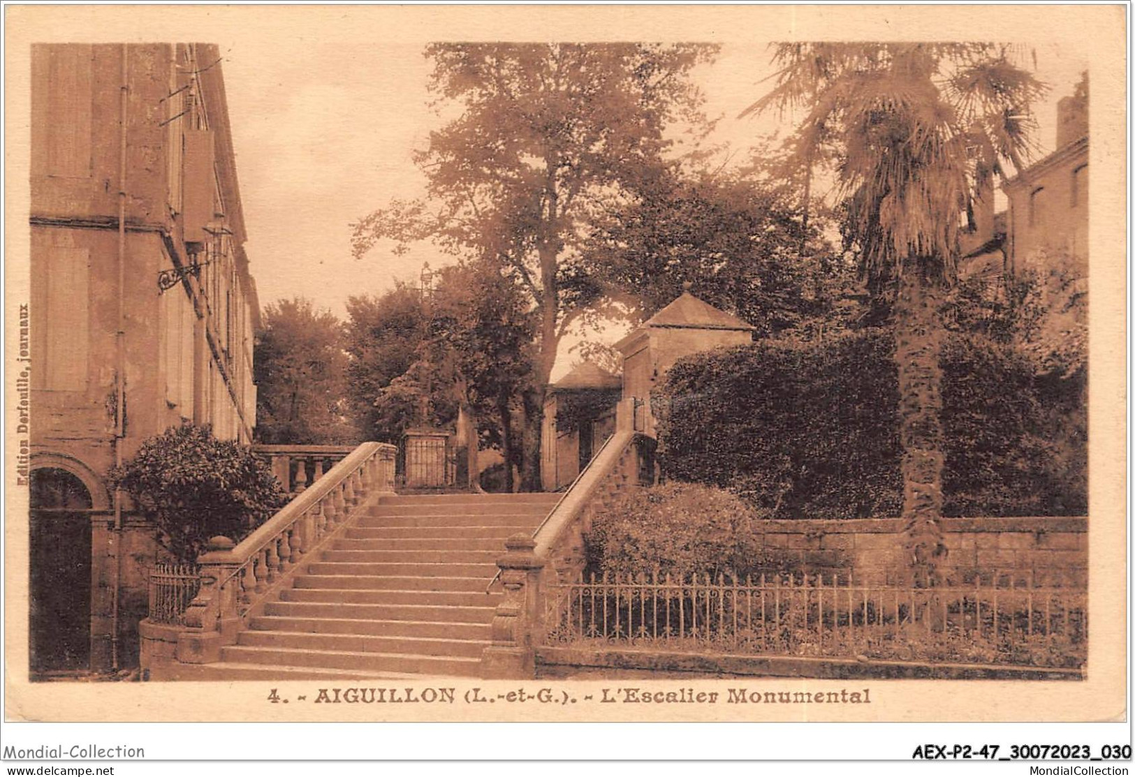 AEXP2-47-0105 - AIGUILLON - L'escalier Monument   - Sonstige & Ohne Zuordnung