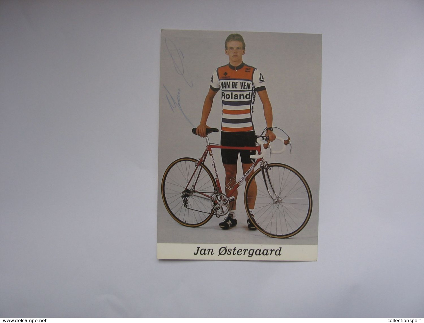 Cyclisme  -  Autographe - Carte Signée Jan Ostergaard - Radsport