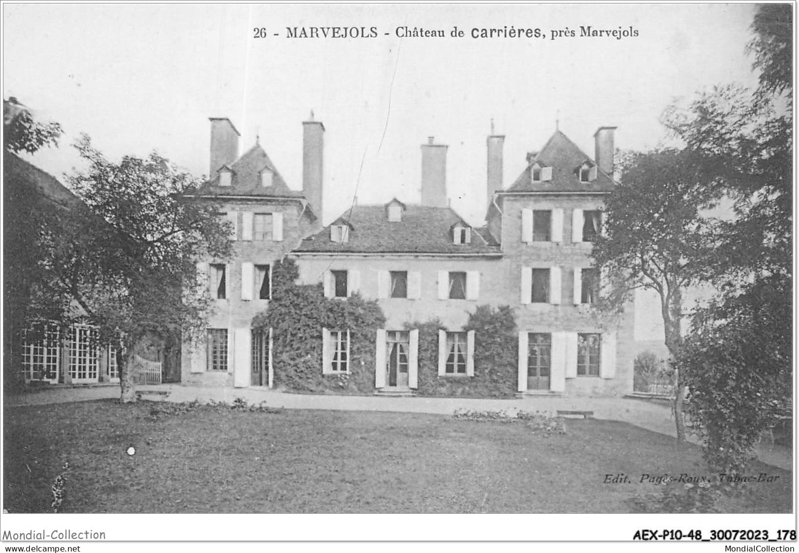 AEXP10-48-0989 - MARVEJOLS - Château De Carrières - Près Marvejols  - Marvejols