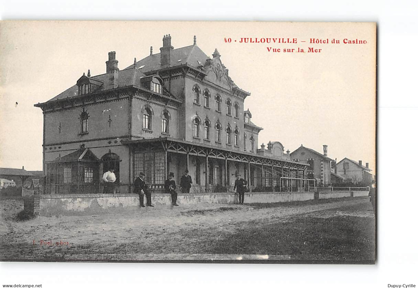 JULLOUVILLE - Hôtel Du Casino - Vue Sur La Mer - Très Bon état - Andere & Zonder Classificatie