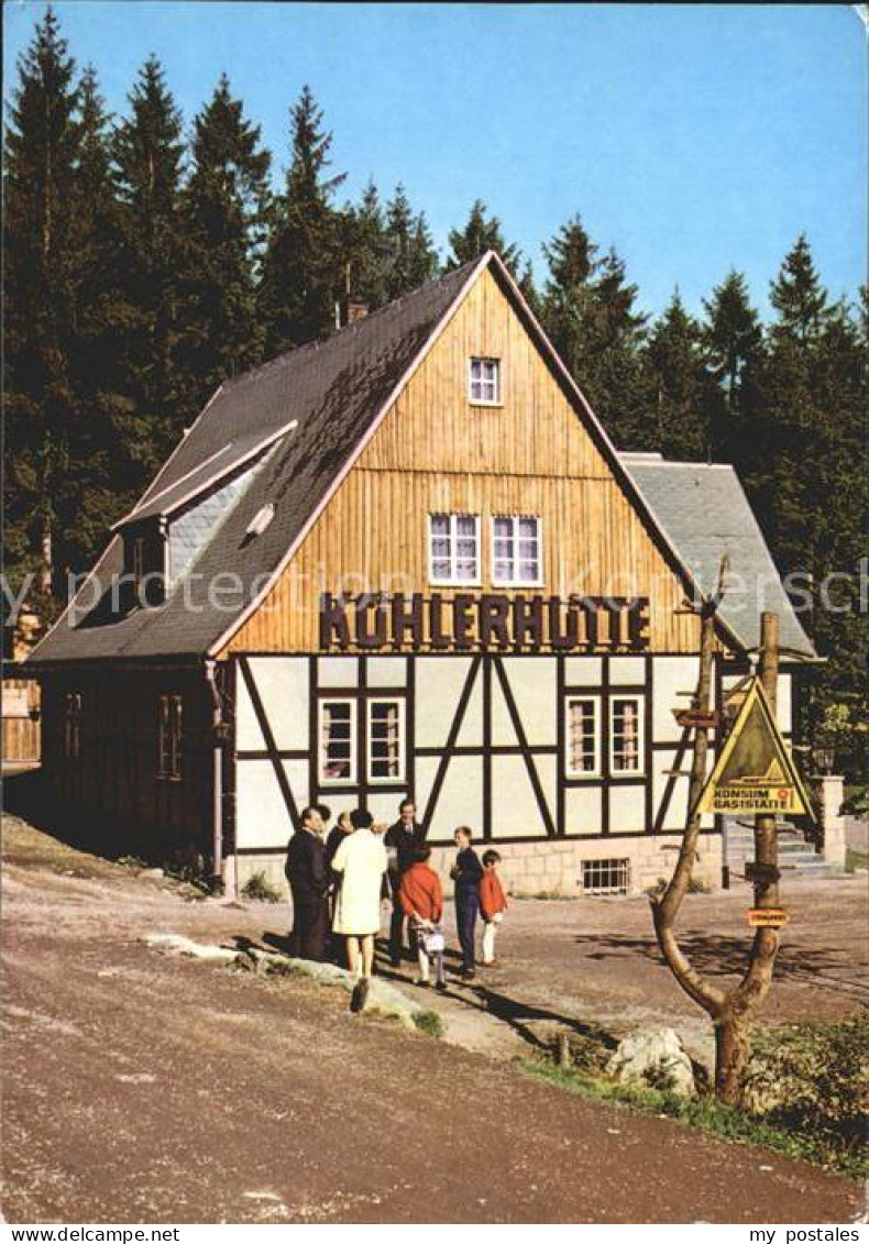 72223214 Sosa Erzgebirge Gaststaette Kuehlerhuette  Sosa - Sosa