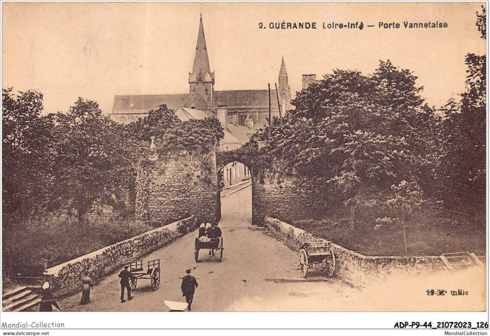 ADPP9-44-0826 - GUERANDE - Porte Vannetaise  - Guérande