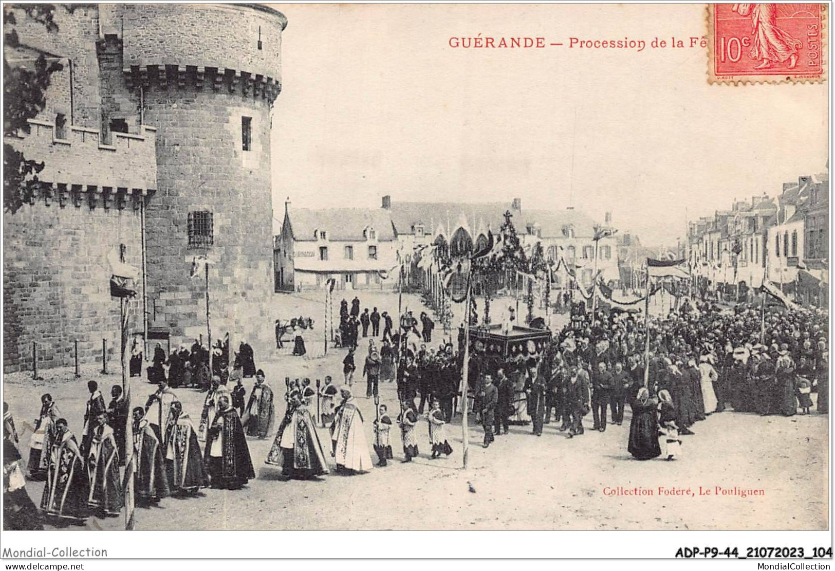 ADPP9-44-0815 - GUERANDE - Procession - Guérande