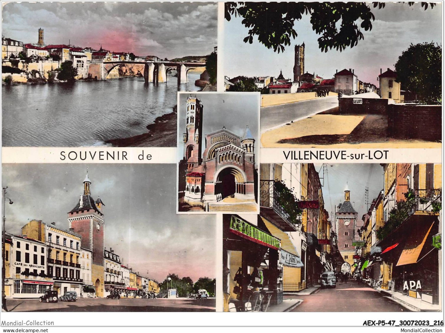 AEXP5-47-0497 - Souvenir De VILLENEUVE-SUR-LOT  - Villeneuve Sur Lot