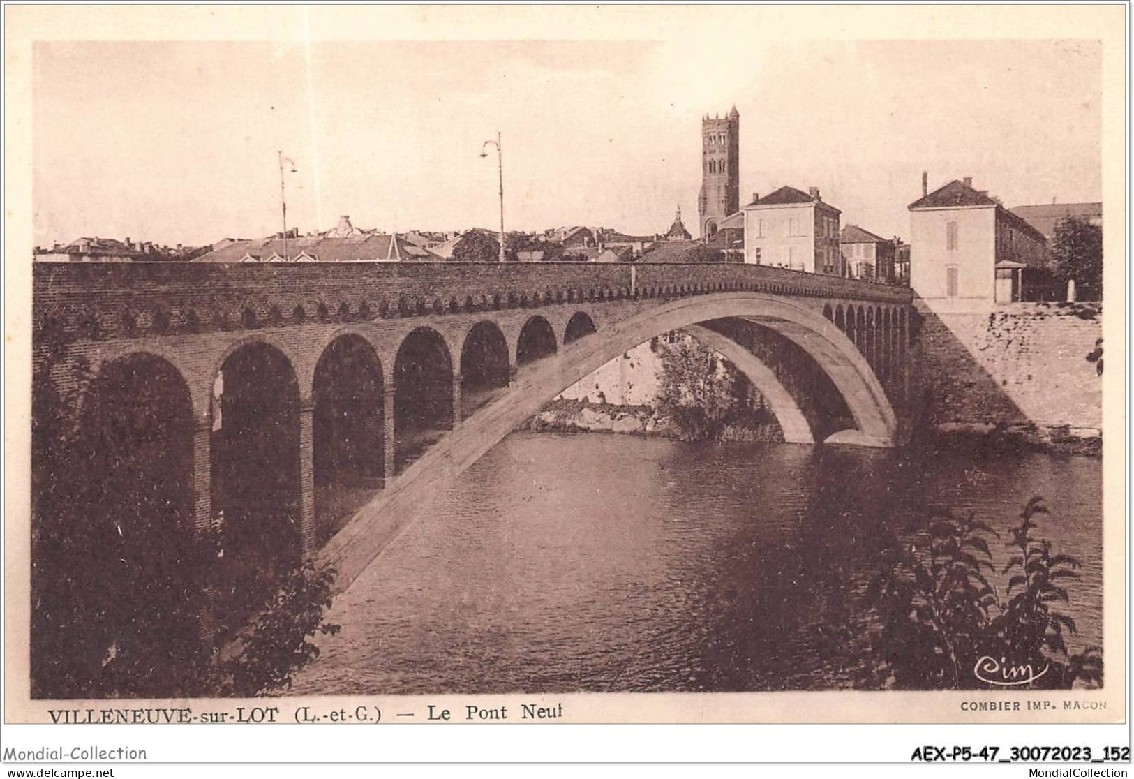 AEXP5-47-0465 - VILLENEUVE-SUR-LOT - Le Pont Neuf  - Villeneuve Sur Lot
