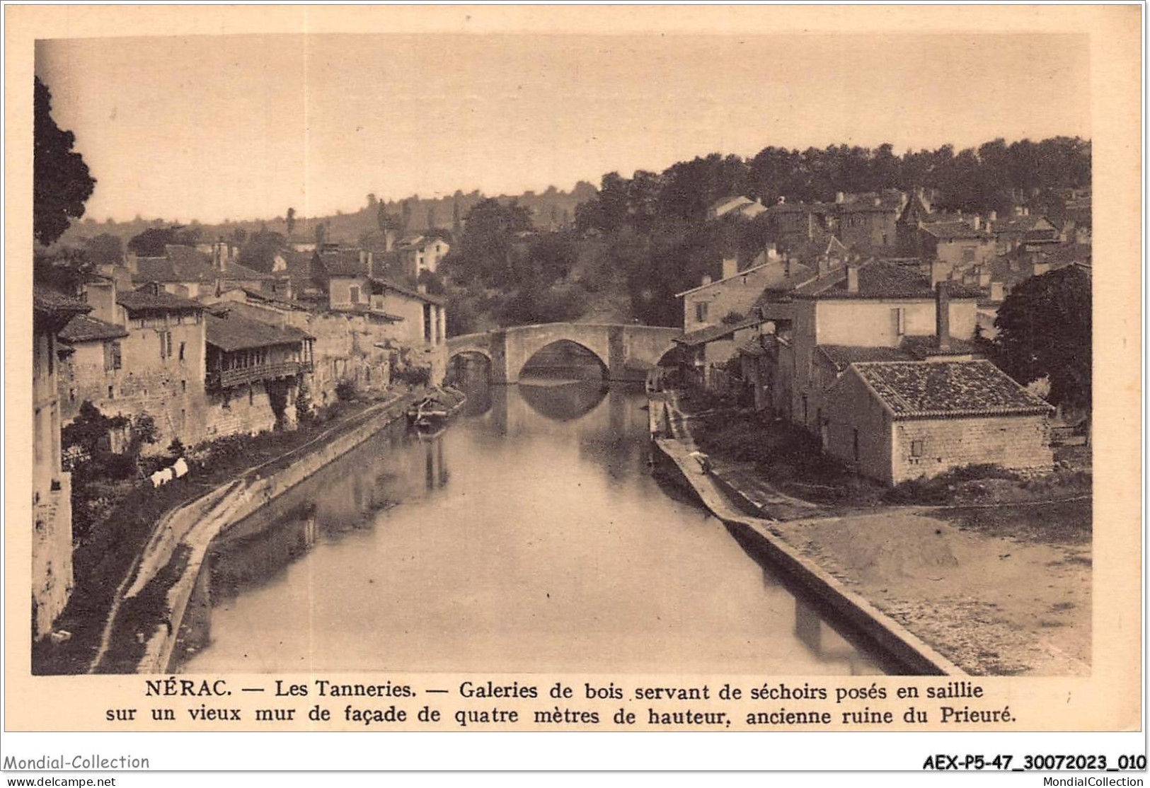 AEXP5-47-0394 - NERAC - Les Tanneries - Galeries De Bois  - Nerac