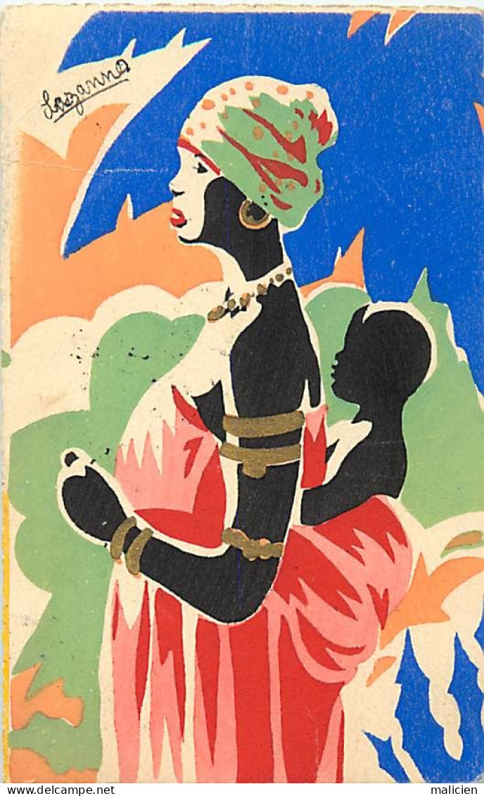 - Pays Div. -ref-EE848- Guinée - Carte Peinte - Exposition Coloniale 1931 - - Guinea