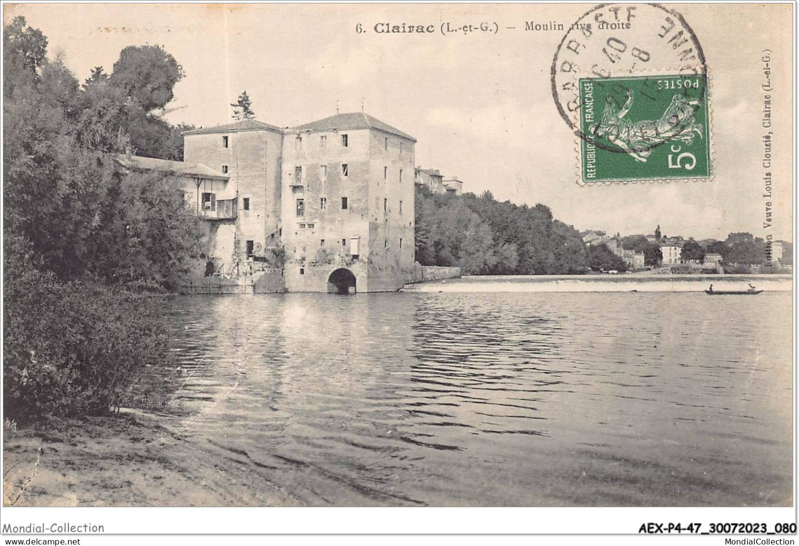 AEXP4-47-0321 - CLAIRAC - Moulin Rive Droite  - Marmande