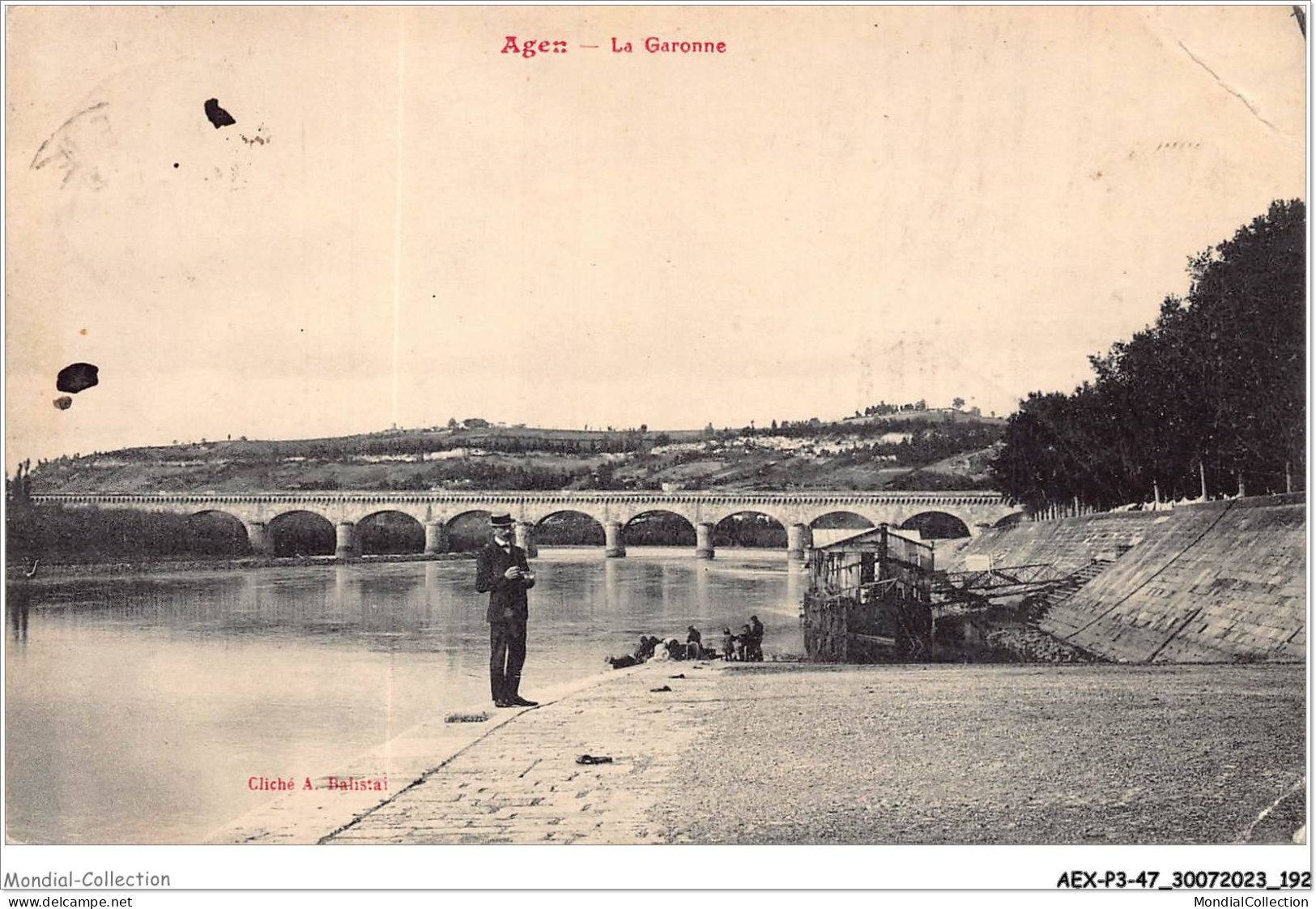 AEXP3-47-0269 - AGEN - La Garonne  - Agen