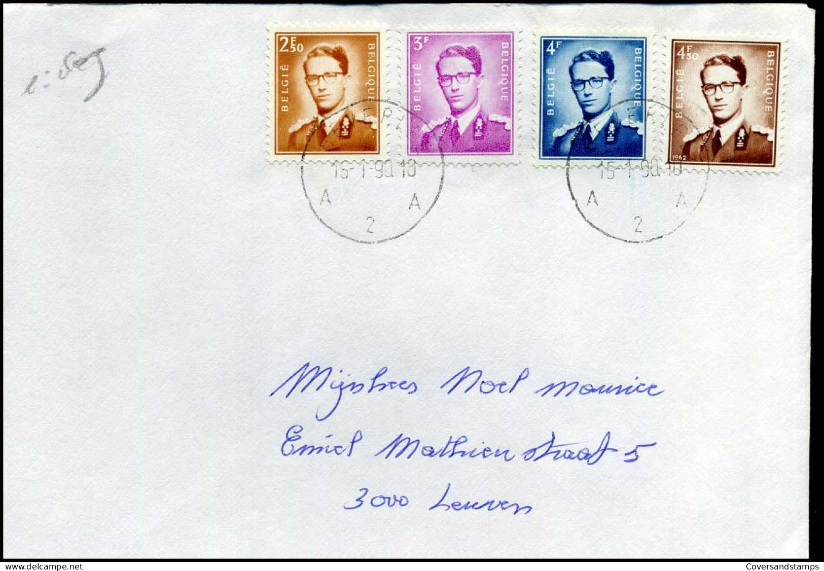 Cover Naar Leuven - N° 1574 + 1067 + 926 + 1651 - 1953-1972 Bril