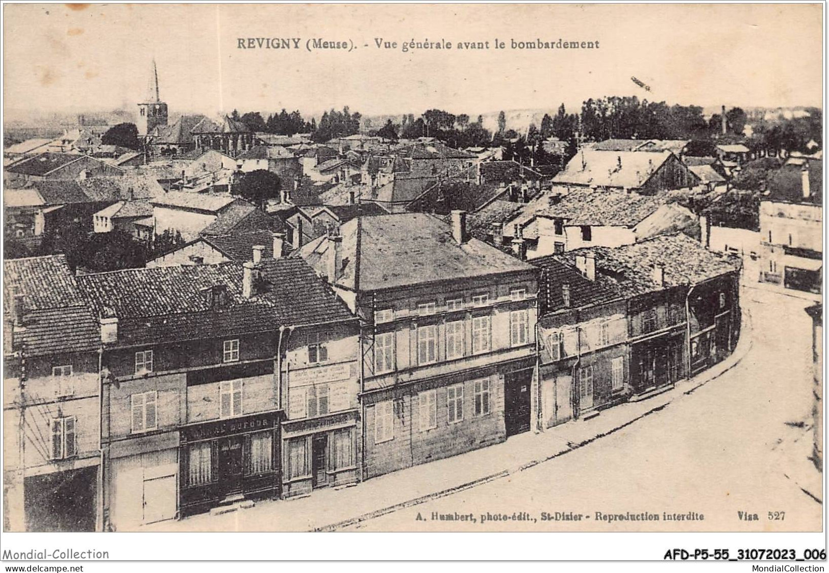 AFDP5-55-0499 - REVIGNY - Vue Générale Avant Le Bonbardement  - Revigny Sur Ornain