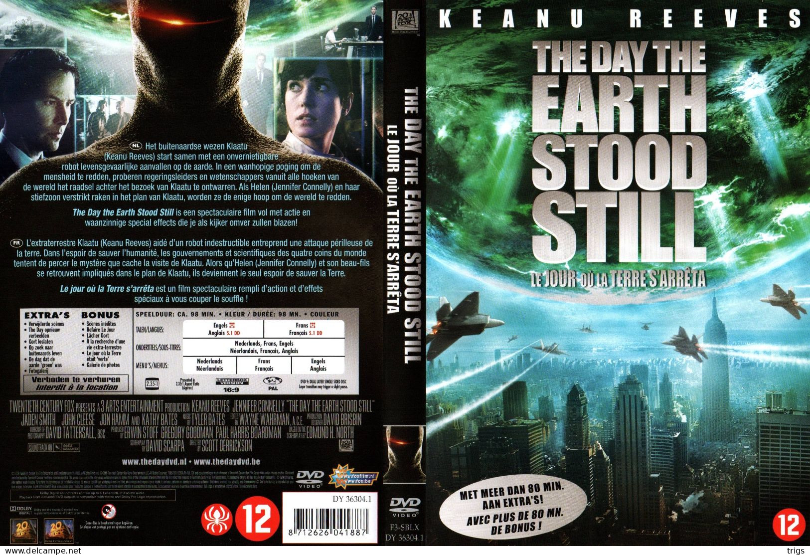 DVD - The Day The Earth Stood Still - Fantascienza E Fanstasy