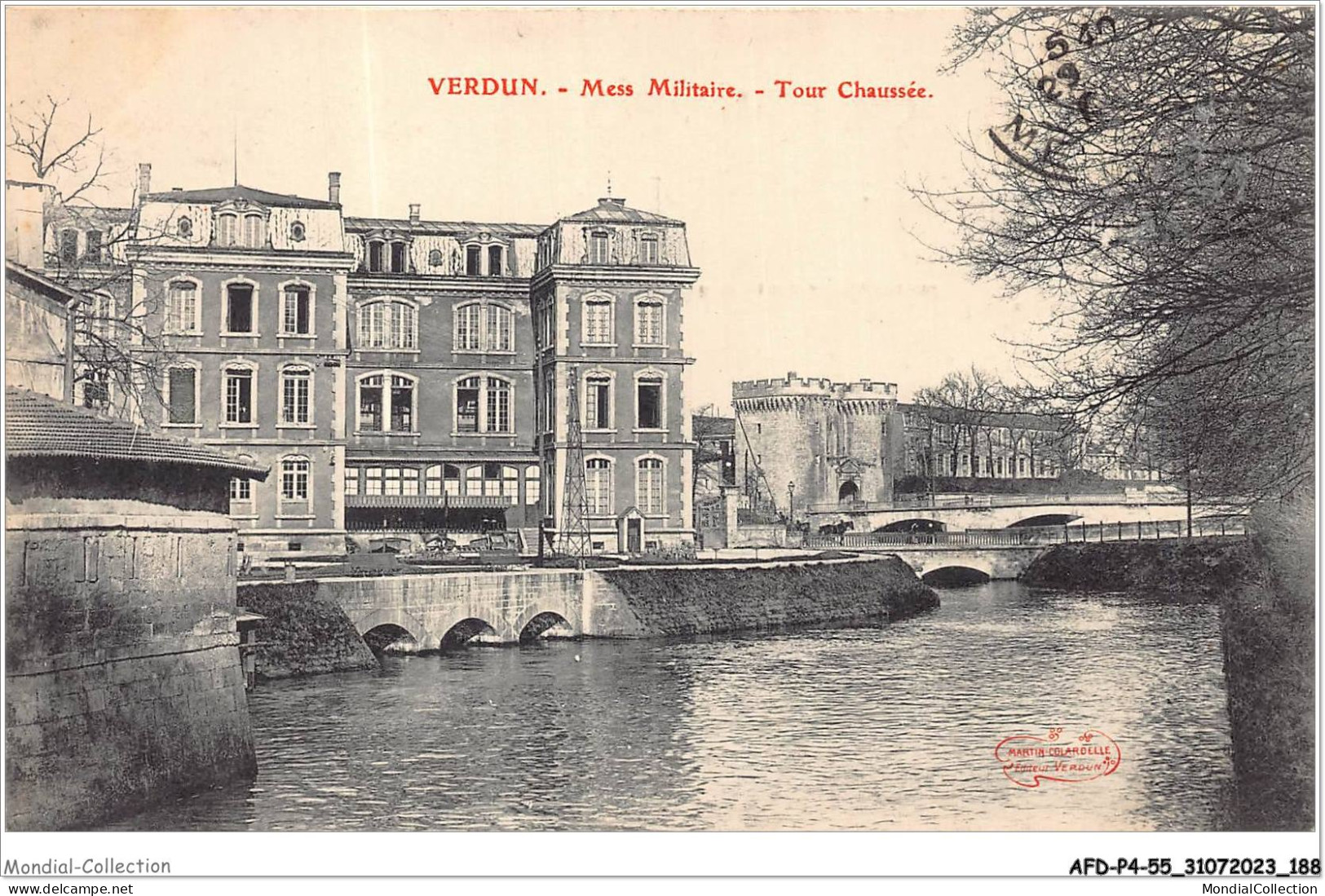 AFDP4-55-0480 - VERDUN - Mess Militaire - Tour Chaussée - Verdun