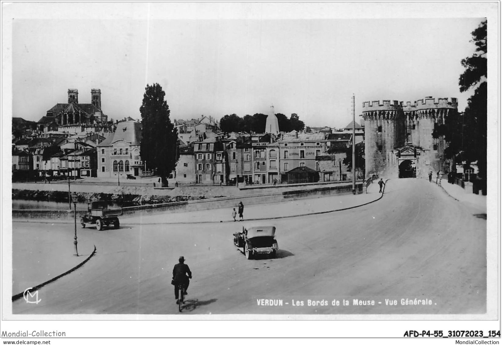 AFDP4-55-0463 - VERDUN - Les Bords De La Meuse - Vue Générale - Verdun