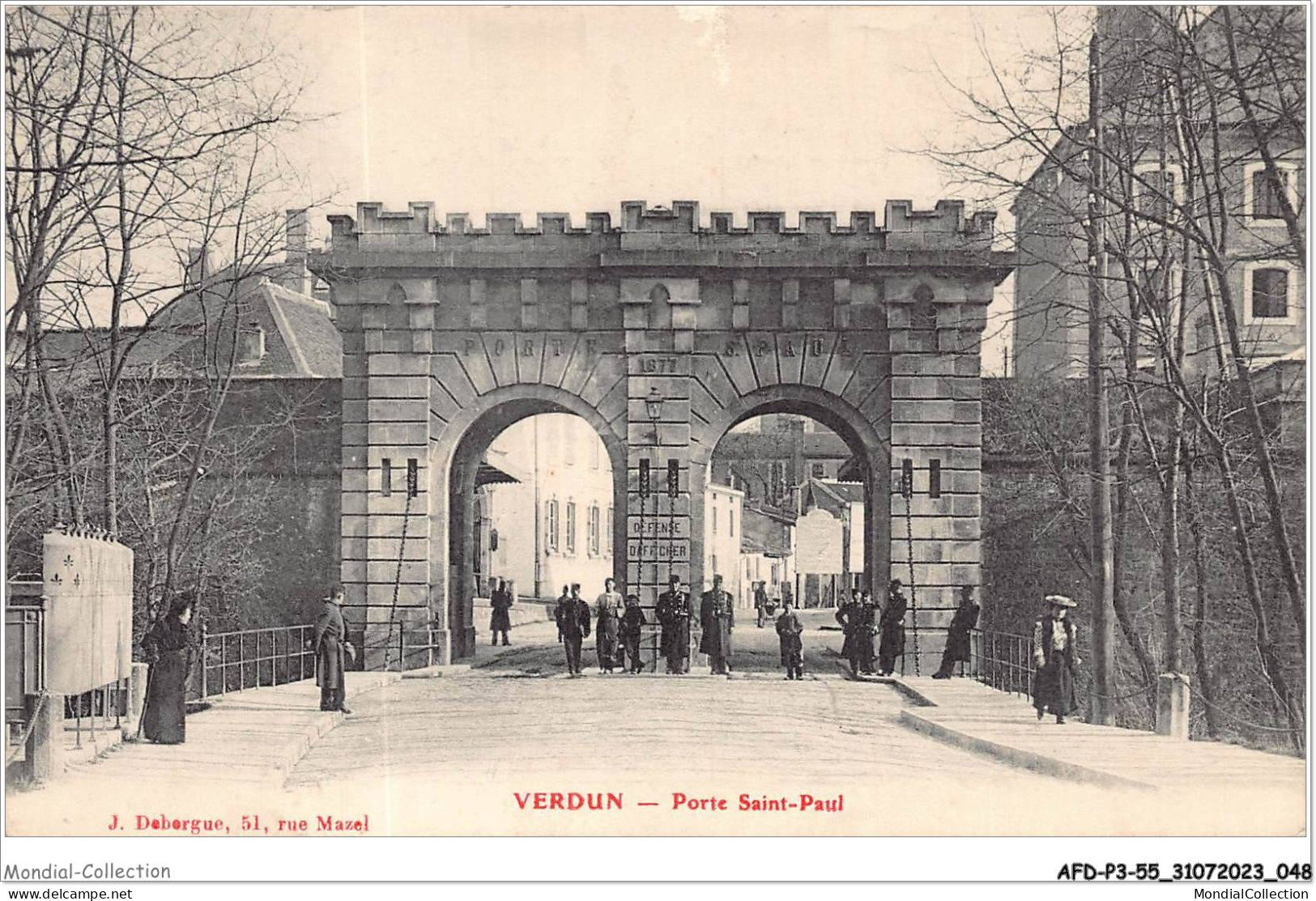 AFDP3-55-0289 - VERDUN-SUR-MEUSE - Porte Saint Paul - Verdun