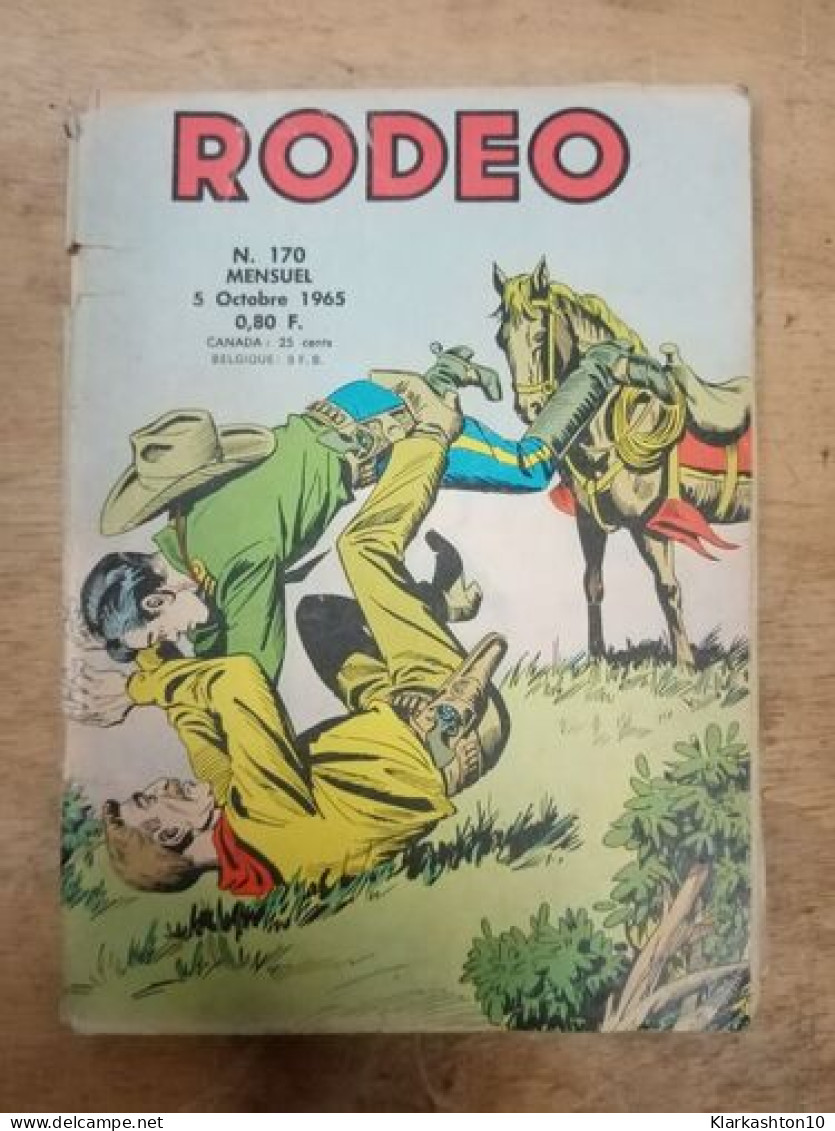 Rodeo Nº 170 / Octobre 1965 - Autres & Non Classés