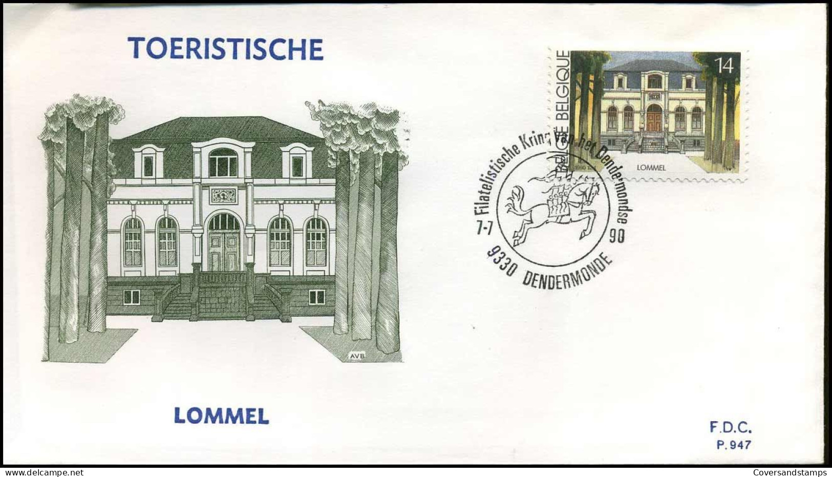 FDC - 2380 - Lommel - 1981-1990