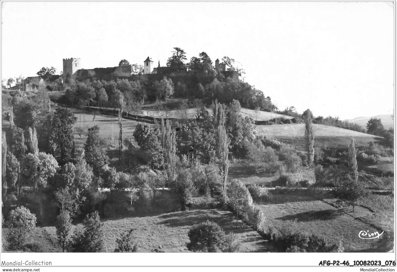 AFGP2-46-0124 - CAPDENAC-LE-HAUT - Vue Générale  - Figeac