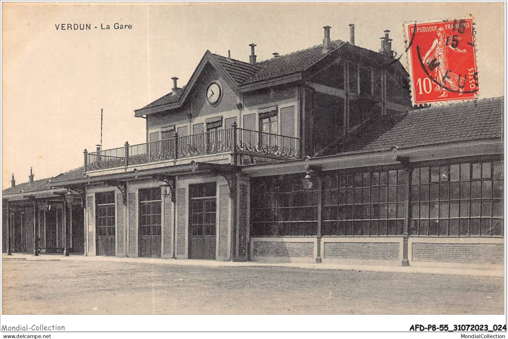 AFDP8-55-0843 - VERDUN - La Gare - Verdun