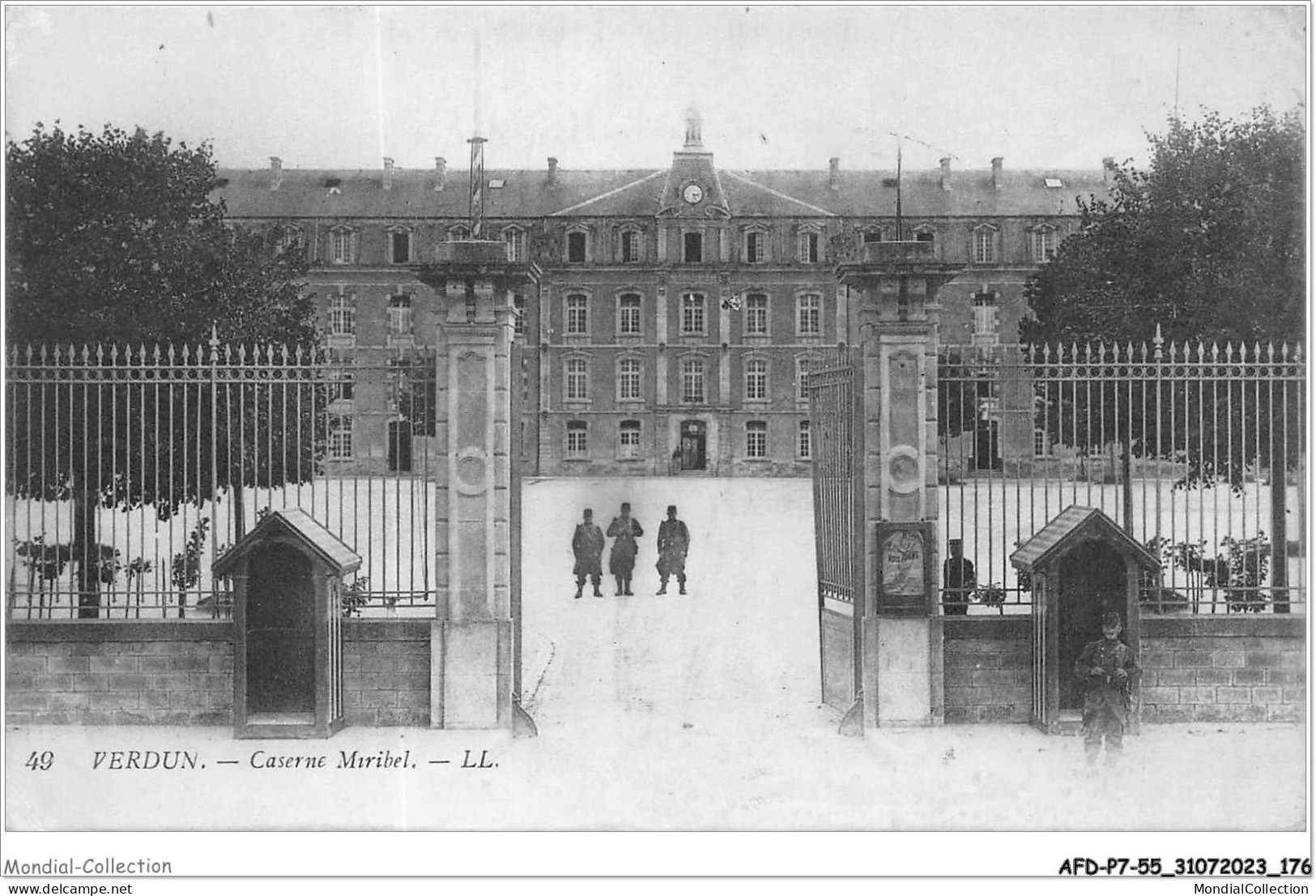 AFDP7-55-0814 - VERDUN - Caserne Miribel  - Verdun