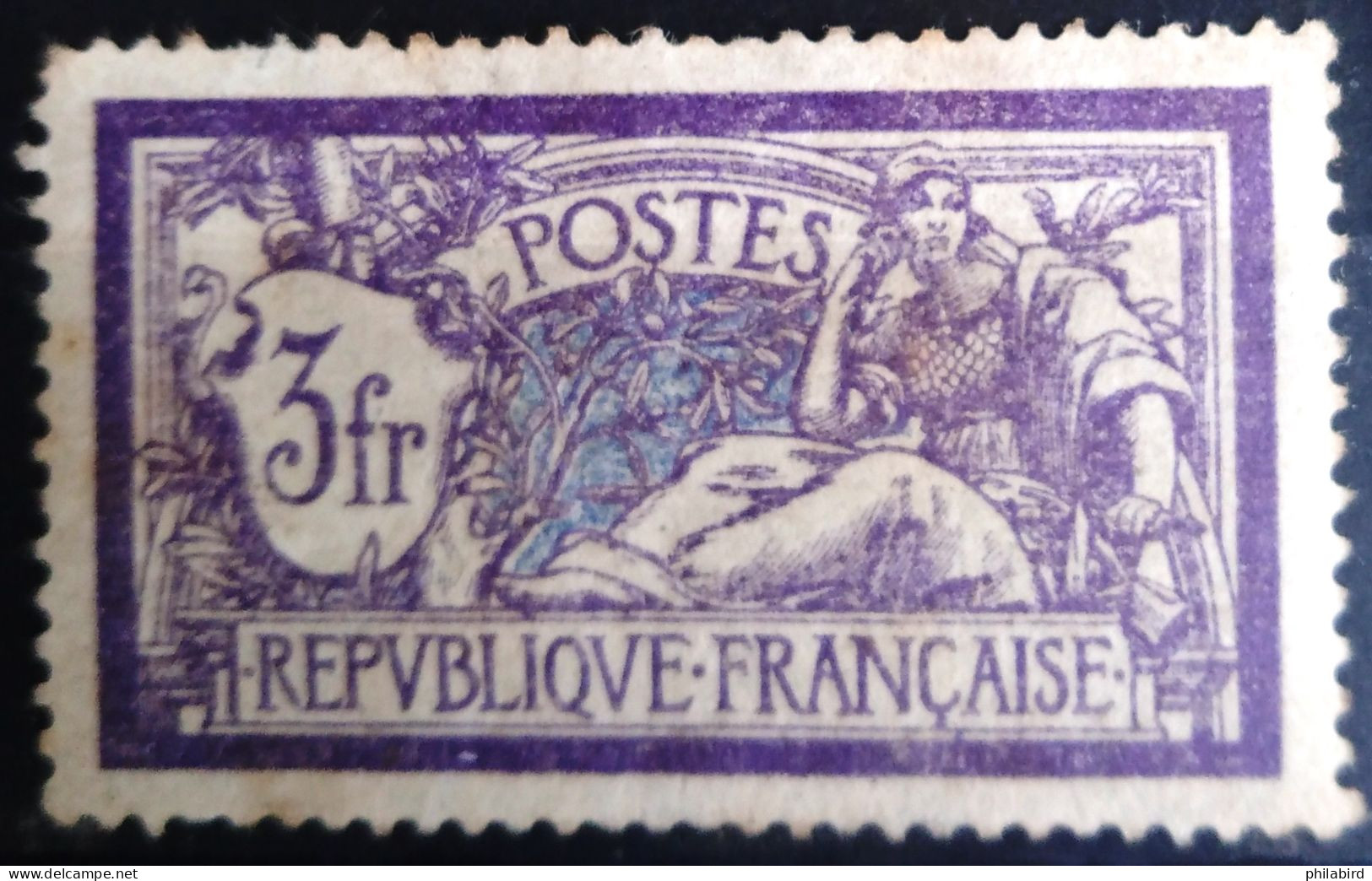 FRANCE                           N° 206                     NEUF*          Cote : 30 € - Ungebraucht