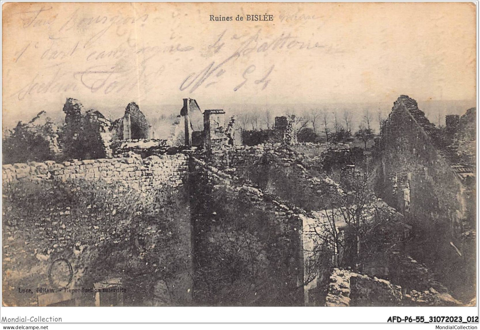 AFDP6-55-0616 - Ruines De BRISLEE - Altri & Non Classificati