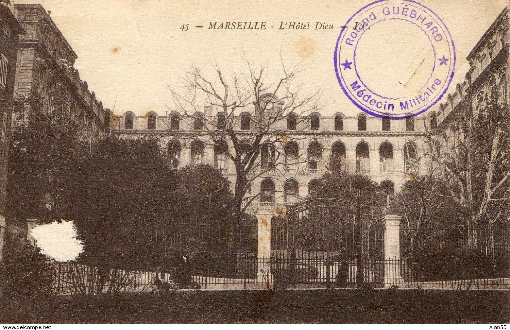 FRANCE.1917."CENTRE D'UROLOGIE/ 15e REGION". MARSEILLE (BOUCHES DU RHONE) - Guerre De 1914-18